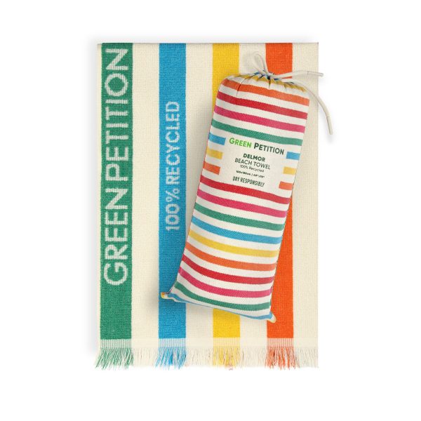 Toalha de praia delmor viva e saco de transporte