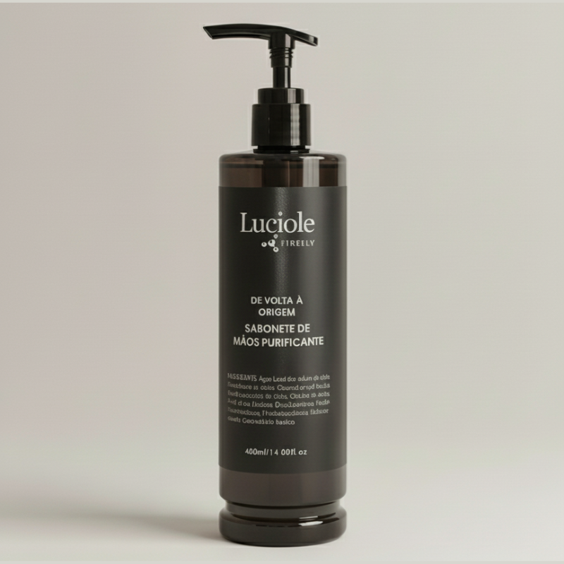 Frasco de Sabonete de Mãos Purificante