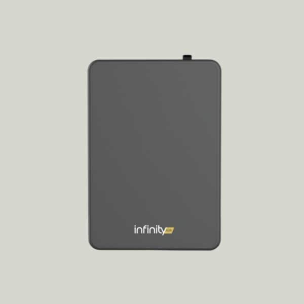 Difusor de aroma Infinity 5 na cor cinza